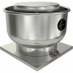Fantech 13" Roof Ventilator Direct Drive Upblast 5DDU13DB, 1/2 HP, 115/230V, 1 PH, 2411 CFM, ODP