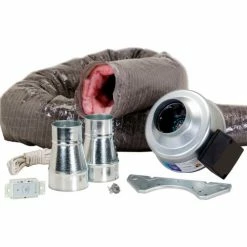 Fantech Bath Fan Retrofit Kit BFRK100, 115V, 1 PH, 100 CFM, 4" Duct