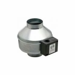 Fantech 4" In-Line Duct Fan With Metal Housing 135 CFM