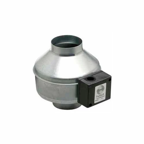 Fantech 4" In-Line Duct Fan With Metal Housing 170 CFM