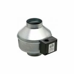 Fantech 5" In-Line Duct Fan With Metal Housing 156 CFM