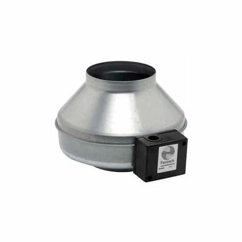 Fantech 6" In-Line Duct Fan With Metal Housing 418 CFM