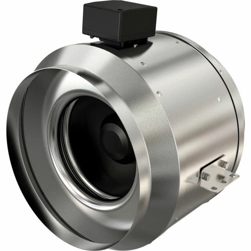 Fantech Inline Mixed Flow 10" Duct Fan FKD 10XL, 115V, 1266 CFM
