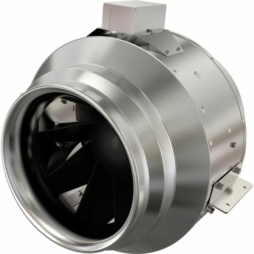 Fantech Inline Mixed Flow 20" Duct Fan FKD 20-230/460, 230/460V, 6236 CFM