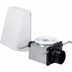 Fantech Bath Fan (Exterior Mount) Ceiling Grille PBW110L10, 115V, 1 PH, 110 CFM, 10W LED Light