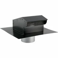 Fantech Roof Cap, Painted With Bird Screen, 10" Circular Duct