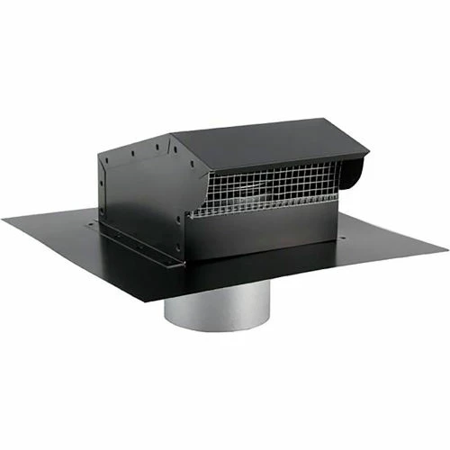 Fantech Roof Cap, Painted With Bird Screen, 10" Circular Duct