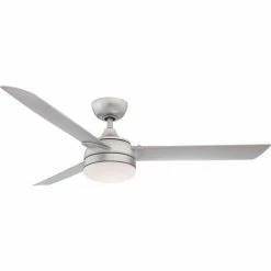 Fanimation Xeno Wet - 56 inch - Silver with Silver Blades and LED