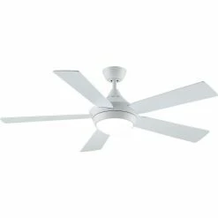 Fanimation Celano v2 - 52 inch - Matte White with Matte White Blades and LED