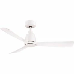 Fanimation Kute - 44 inch - Matte White with Matte White Blades