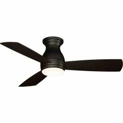 Fanimation Hugh - 44 inch - Dark Bronze with LED Light Kit