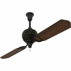 Hunter Fan 60" Limited Edition Ceiling Fan 18865 - Midas Black