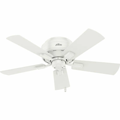 Hunter Fan 42" Crestfield LP -Fresh White - 3359 CFM w/ Light Kit - Image 2