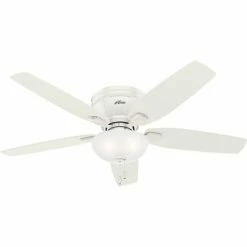 Hunter Fan 52" Kenbridge Ceiling Fan with Light 53378 - Fresh White