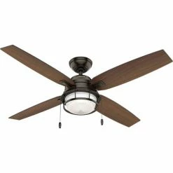 Hunter Fan 52" Ocala Ceiling Fan with Light 59214 - Noble Bronze