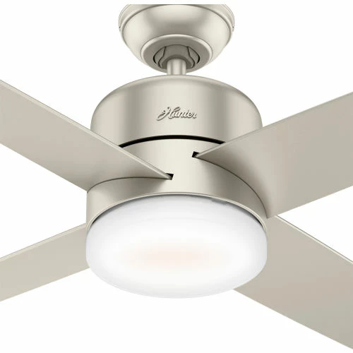 Hunter Fan 54" Advocate - Matte Nickel - 6069 CFM w/ LED Light Kit - Image 2