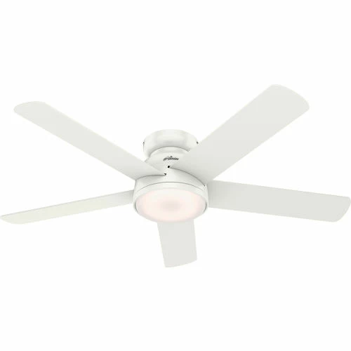 Hunter Fan 54" Romulus LP-Fresh White - 5856 CFM w/ Light Kit - Image 2
