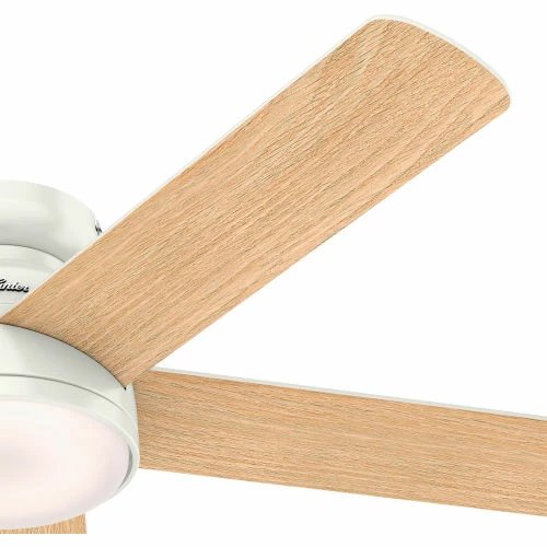 Hunter Fan 54" Romulus LP-Fresh White - 5856 CFM w/ Light Kit - Image 3