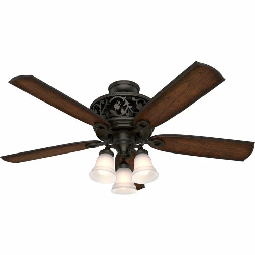 Hunter Fan 54" Promenade-Brittany Bronze - 6527 CFM w/ Light Kit
