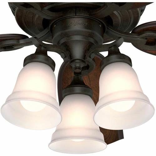 Hunter Fan 54" Promenade-Brittany Bronze - 6527 CFM w/ Light Kit - Image 3