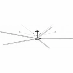 Hunter Fan Hunter Titan 72253 - Industrial Ceiling HVLS Fan - High Volume - 16 Ft. Dia, 3 PH, 380/480V