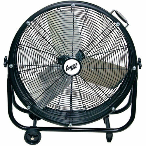 Comfort Zone® 24" Industrial High Velocity Drum Fans, 2,559 CFM, 5/16 HP - Image 16