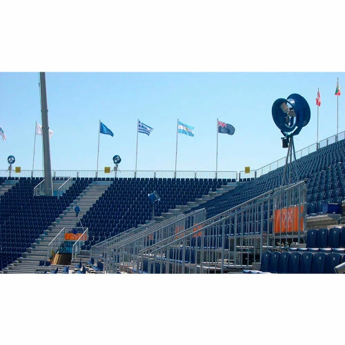 Patterson Fan 22" High Velocity Industrial Drum Fan w/ Yoke Mount, 5,570 CFM, 1/2 HP, 1 Phase - Image 2