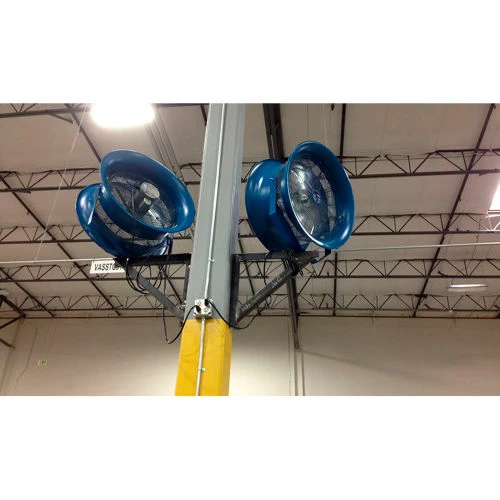 Patterson Fan 30" Industrial Drum Fan w/ Yoke Mount, 12,000 CFM, 1 HP, 3 Phase - Image 4