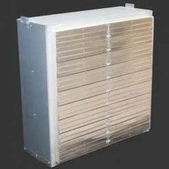 Hessaire 36" Direct Drive Box Fan 36D370S-N, 1/2HP, 1PH, 11070 CFM, With Shutter