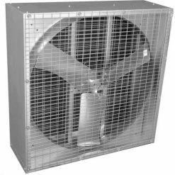 Hessaire 36" Direct Drive Box Fan 36D370T-N, 1/2HP, 3PH, 11250 CFM