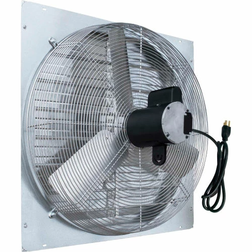 J&D Manufacturing 30" ES Shutter Fan W/ 6' Power Cord, 1/2 HP, Single Phase - Image 2