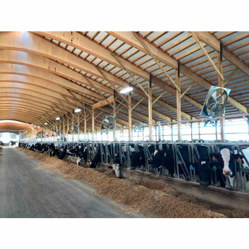 J&D Manufacturing J&D 55" Panel Fan - Belt Drive - 208-230V - 1-1/2HP - 1PH - 27,400 CFM - Image 2