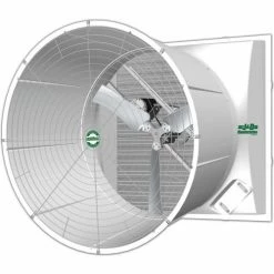 J&D Manufacturing J&D 55" Storm Exhaust Fan VSA55G3C21 2 HP 581 RPM 1 PH Galvanized Blades