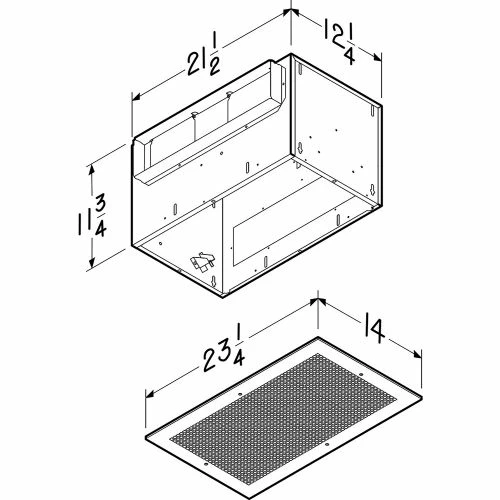 Broan LOSONE SELECT High Capacity Ceiling Mount Ventilation Fan - 514 CFM - 3.3 Sones - L500 - Image 2