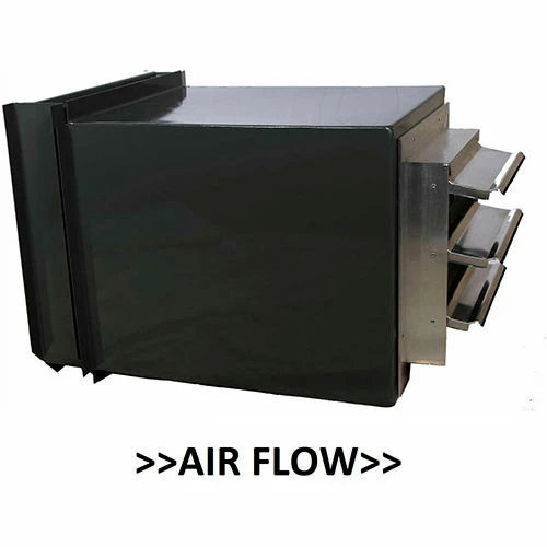 Global Industrial 18" Filtered Exhaust Fan Direct Drive - Totally Enclosed - 3 Phase 1/2 HP - Image 3
