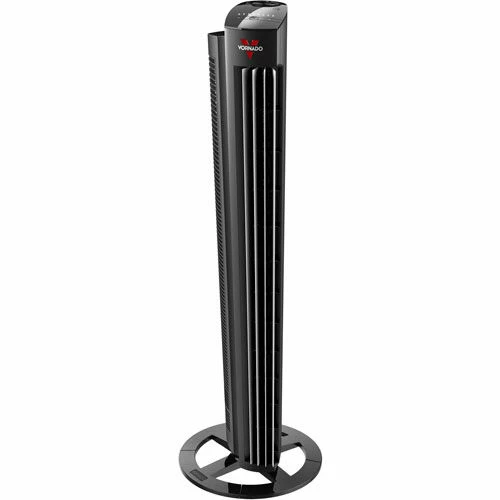 Vornado® 42.5" Tower Fan W/ Remote, 5 Speed, 604 CFM, 120V, Black