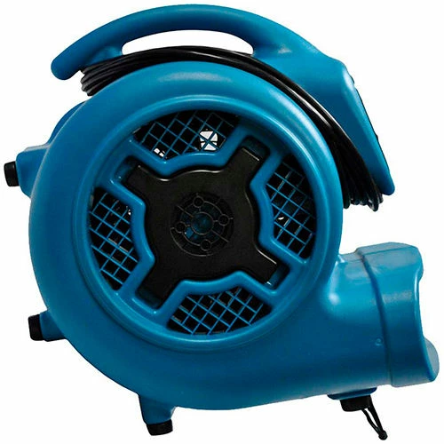 XPOWER Stackable Air Mover With 20'L Power Cord, Polypropylene, 3 Speed, 1 HP, 3600 CFM - Image 7