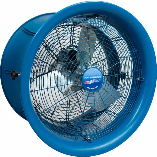 Patterson Fan 22" High Velocity Industrial Drum Fan w/ Yoke Mount, 5,570 CFM, 1/2 HP, 1 Phase