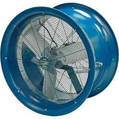 Patterson Fan 26" Industrial Drum Fan w/ Yoke Mount, 76,500 CFM, 1 HP, 1 Phase