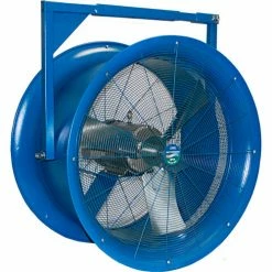 Patterson Fan 34" Industrial Drum Fan w/ Yoke Mount, 17,000 CFM, 3 HP, 3 Phase