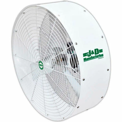 J&D Manufacturing 36" Poly Stormer Fan w/ Bracket, 8,210 CFM, 1/2 HP, 1/2 HP