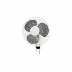 Lorell LLR49256 Wall Mount Fan, 16" DIA., 3-Speed, Adjustable Tilt Head