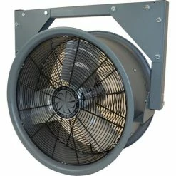 TPI 24" High Velocity Air Circulator Blower Fan w/ Yoke Mount, 5,290 CFM, 1/2 HP, 120V, 1 Phase