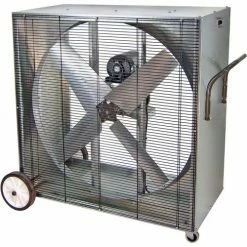 36" 1 Speed 1 HP 115V 1-Phase Open Drip Proof Motor Belt Drive Box Fan PVI3615-V