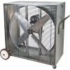 48" 1 Speed 3/4 HP 230/460V 3-Phase Open Drip Proof Motor Belt Drive Box Fan PVI4814-X