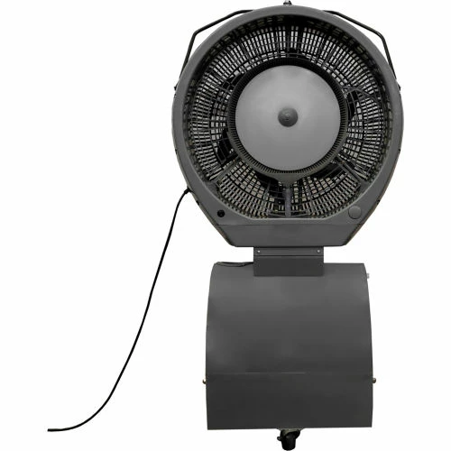 EcoJet Hurricane Shorty Portable Reservoir 29" Diameter, 7062 CFM, Grey - Pkg Qty 2