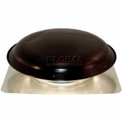 Ventamatic Cool Attic® Roof Mount Power Attic Ventilator Aluminum Dome CX3000EEAABL Black 1400 CFM