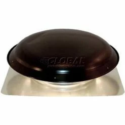 Ventamatic Cool Attic® Roof Mount Power Attic Ventilator Steel Dome CX4000AMBL Black 1600 CFM