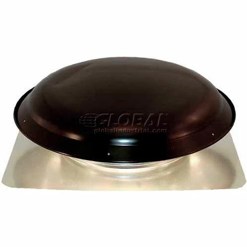 Ventamatic Cool Attic® Roof Mount Power Attic Ventilator Steel Dome CX4000AMBL Black 1600 CFM