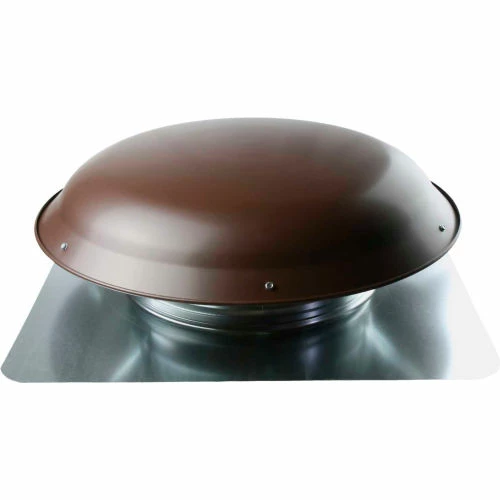 Cool Attic® Galvanized Steel Round Vent, 144" Sq. in NFA, Brown, 1/Pack - Image 4